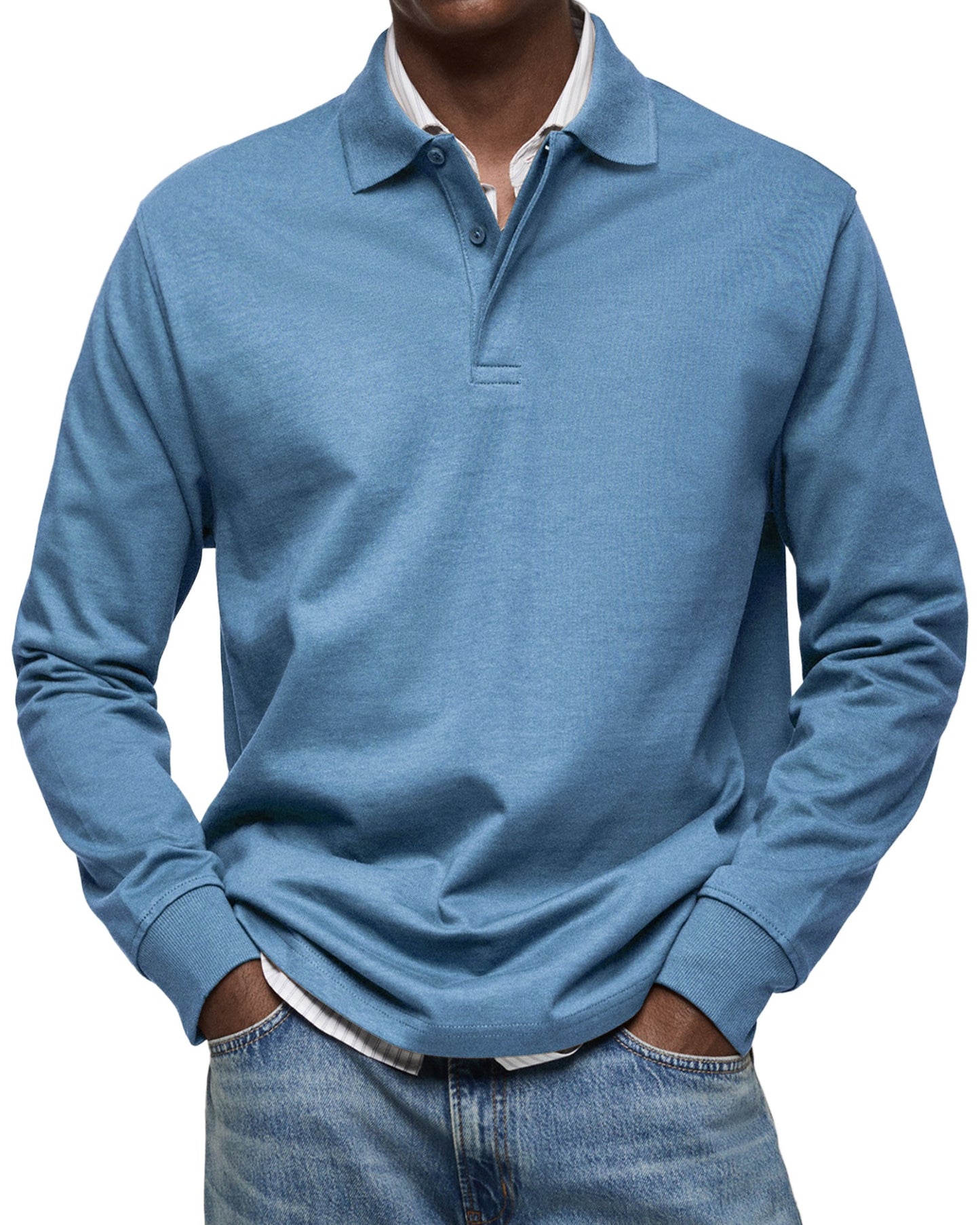 Luca | Polo Langarm Casual