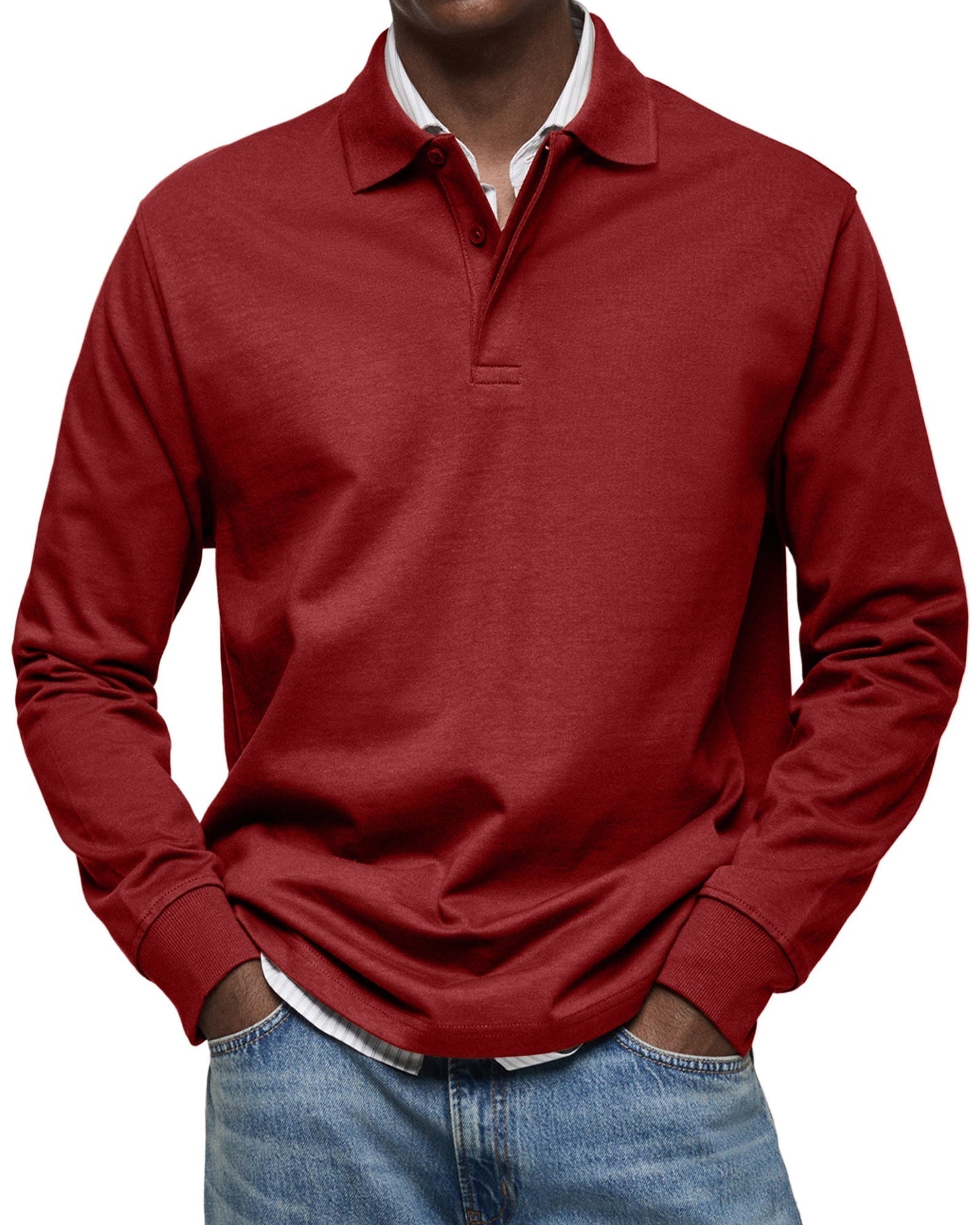 Luca | Polo Langarm Casual