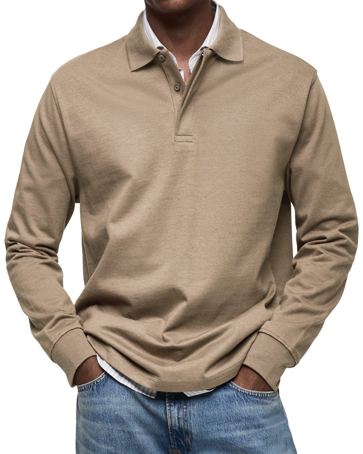 Luca | Polo Langarm Casual