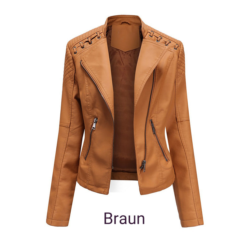 ✨Jacke aus Gewaschenem Lammleder✨kostenlose Lieferung