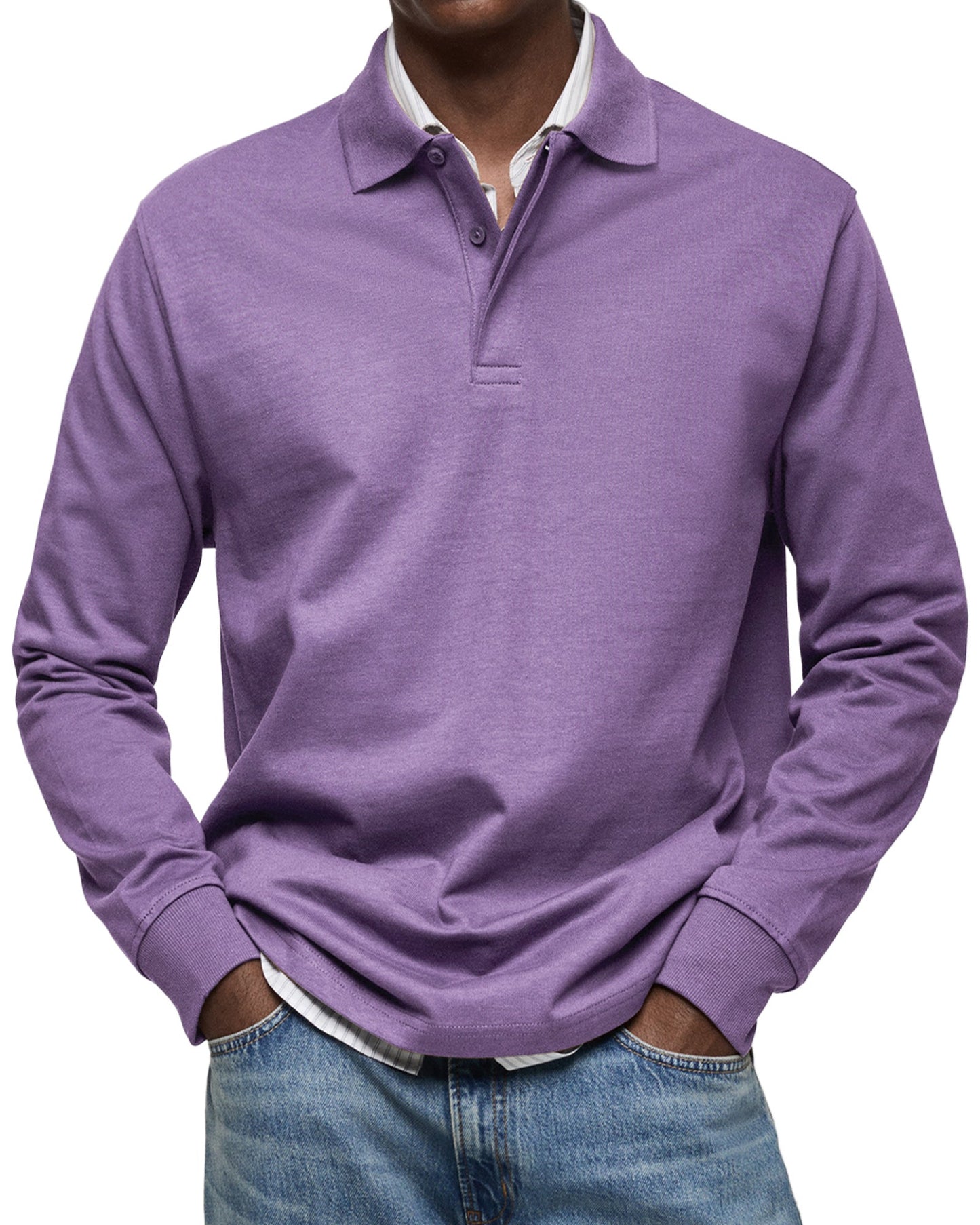 Luca | Polo Langarm Casual