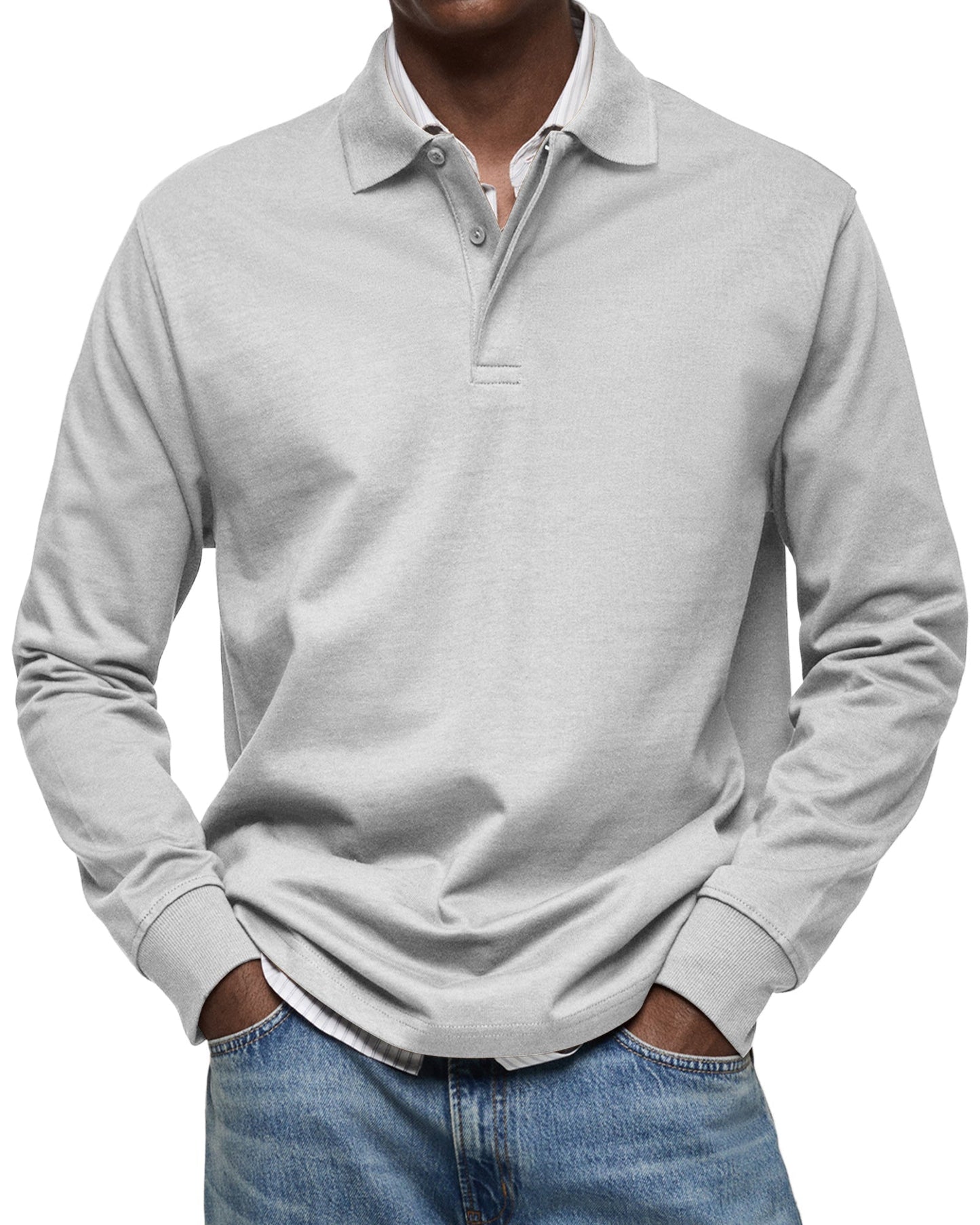 Luca | Polo Langarm Casual