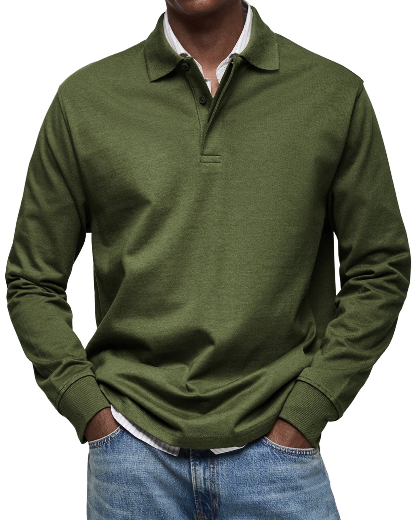 Luca | Polo Langarm Casual