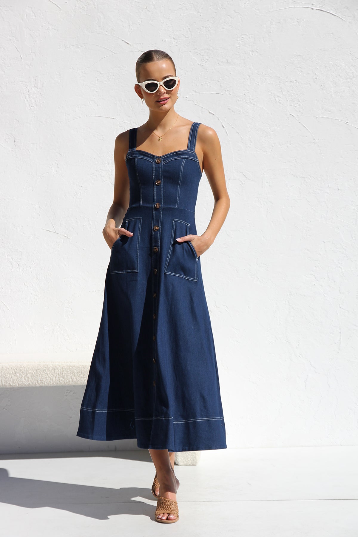 Danielle Kleid INDIGO DENIM