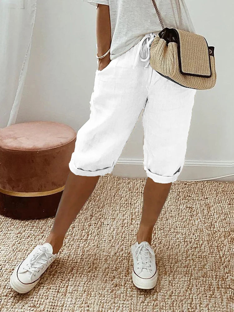 Almut™ | Bequeme shorts mit umschlag