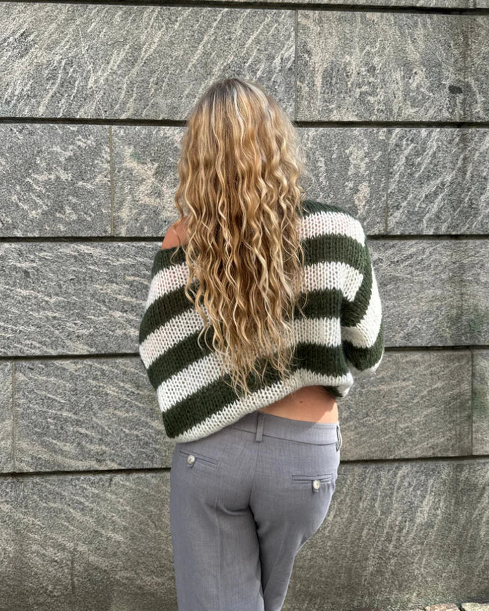 Emma - Gestreifter HerbstStrickpullover