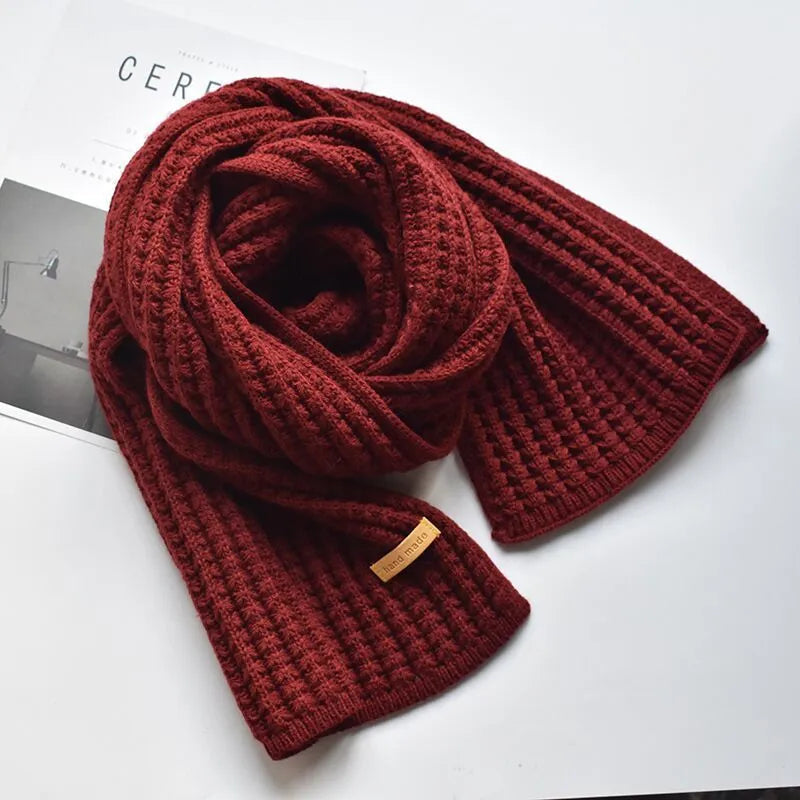 Eleganter Wollschal - HAND MADE