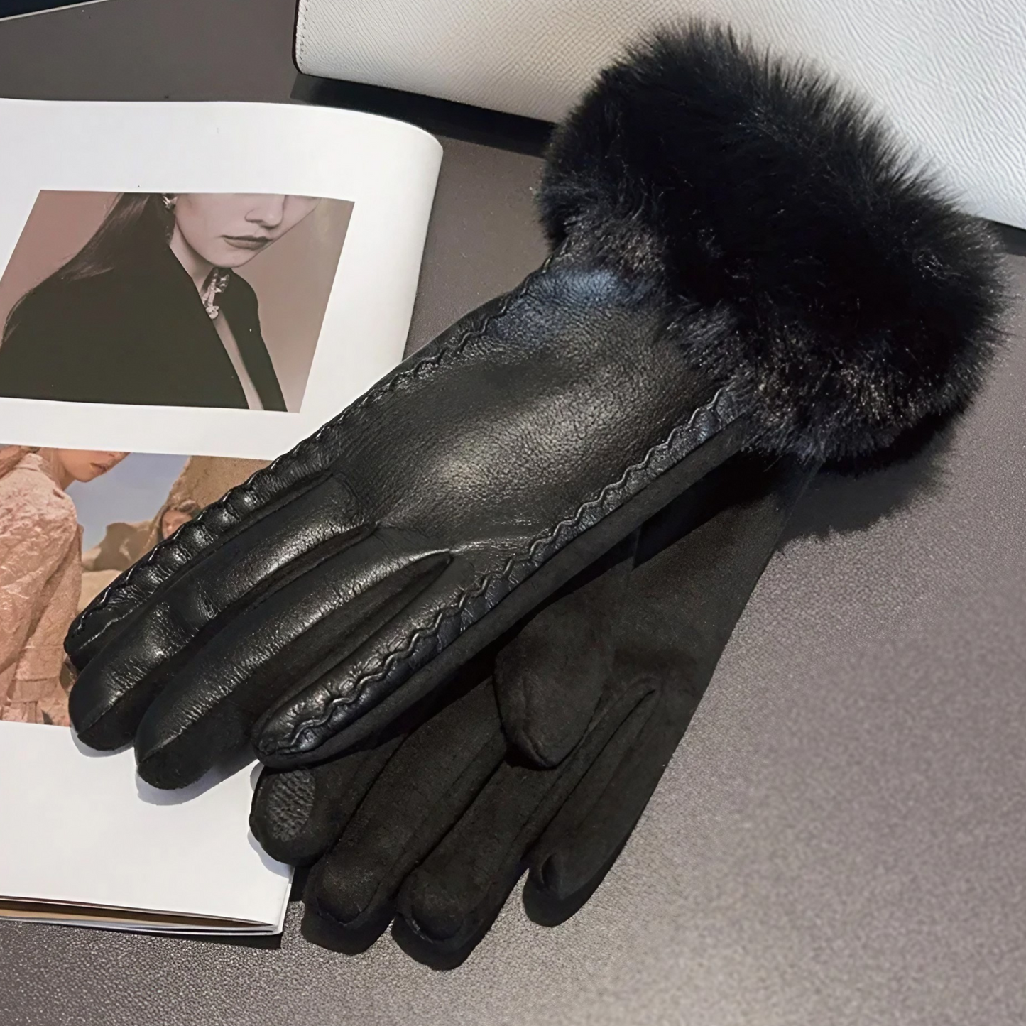 Ella™ | Luxus Lederhandschuhe