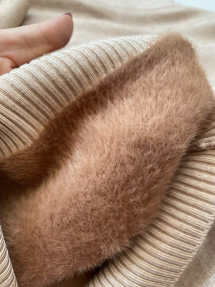 Caelia™ | Strickpullover mit Teddy-Futter