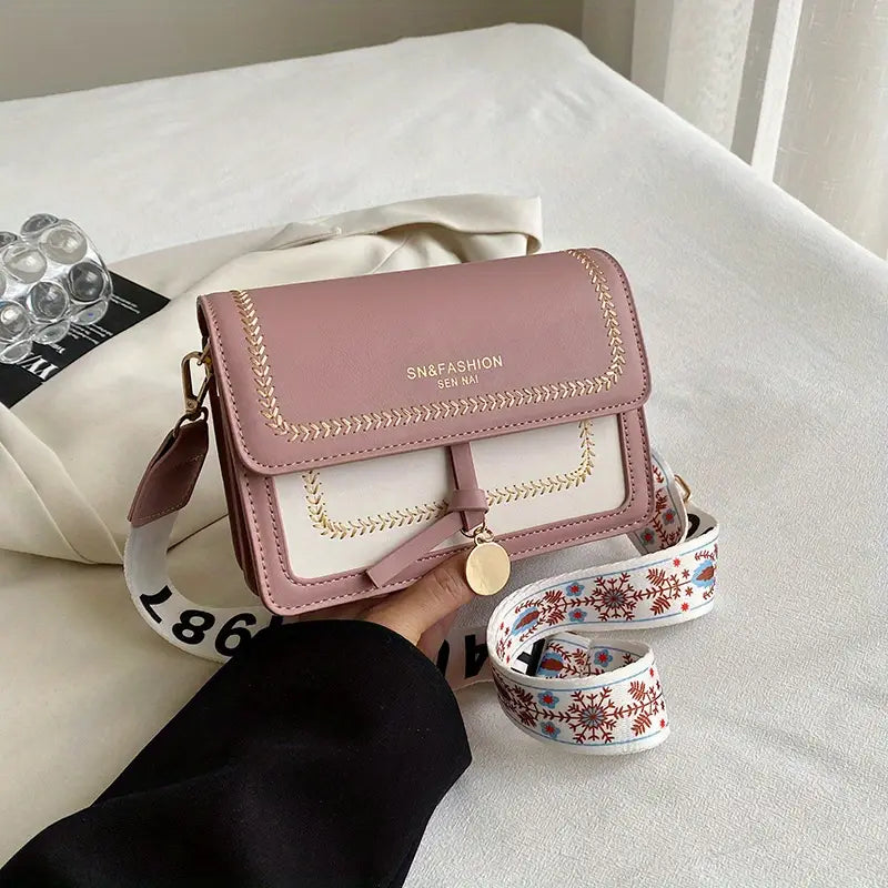 Alina™ | Schultertasche mit Riegel-Design