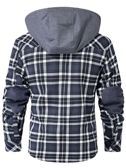 WOODLAND™ | Thermo-Flanelljacke mit Kapuze