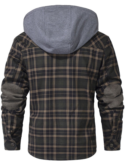 WOODLAND™ | Thermo-Flanelljacke mit Kapuze
