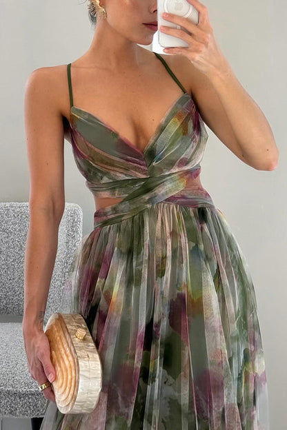 Carola™ - Bezauberndes Maxikleid mit Blumendruck