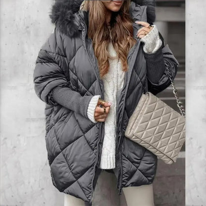 Henna™ | Premium Parka mit Strickärmeln