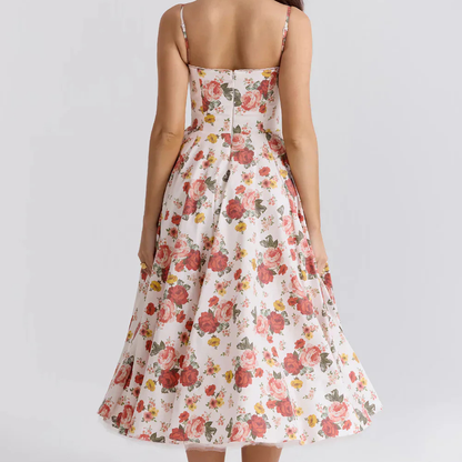 Alise - Elegantes, fließendes Korsettkleid
