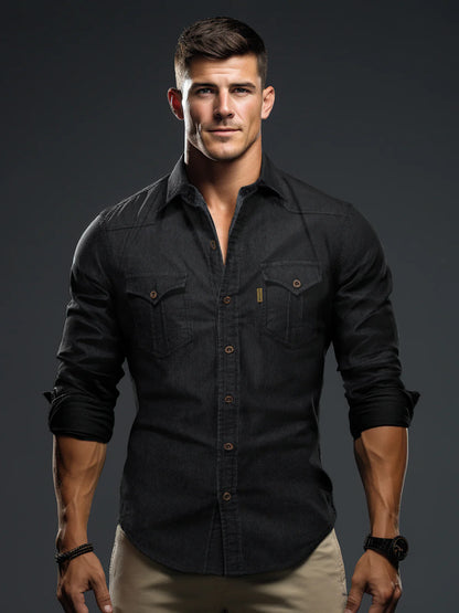 CARTER™ | PREMIUM DENIM HEMD