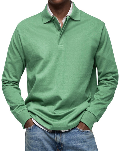 Luca | Polo Langarm Casual