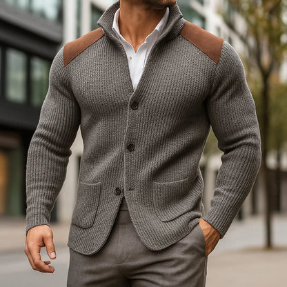 HUBERD™ | STRUKTURIERTER STRICKBLAZER