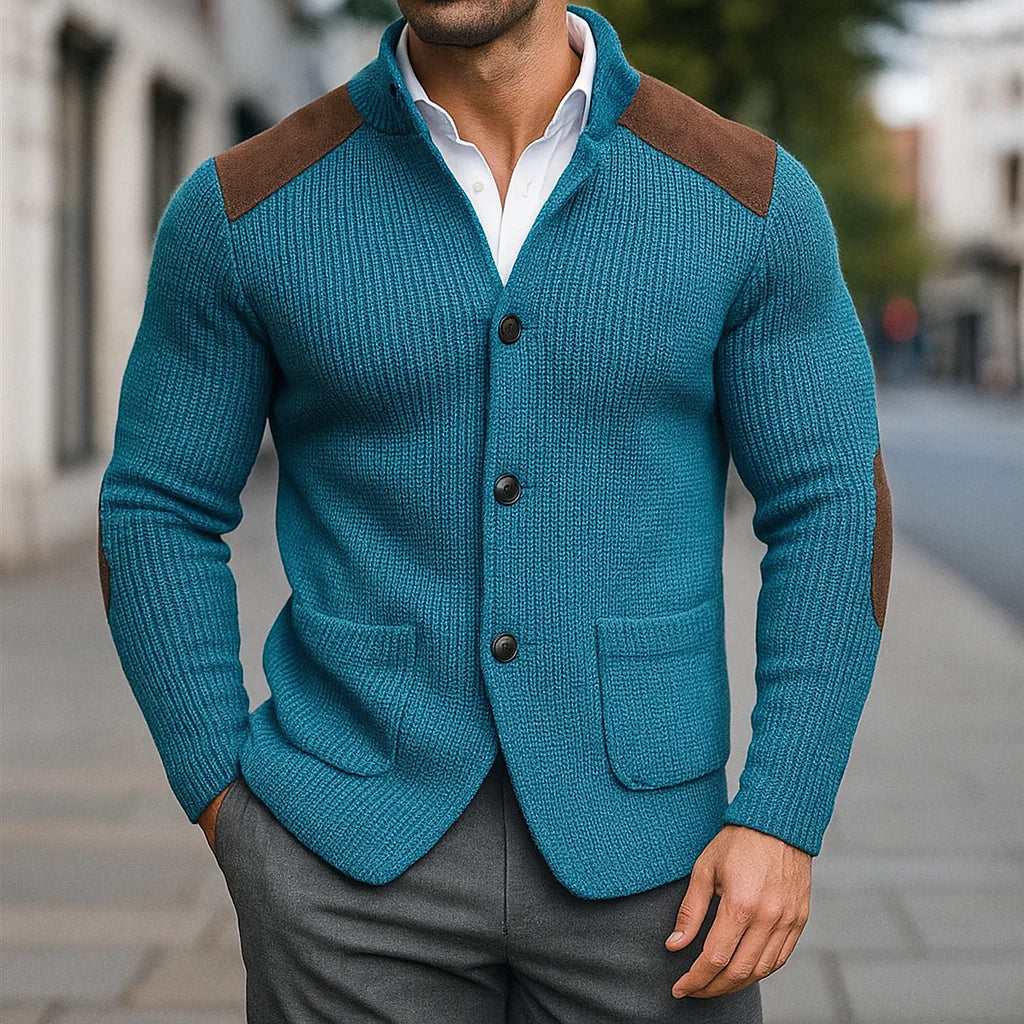 HUBERD™ | STRUKTURIERTER STRICKBLAZER