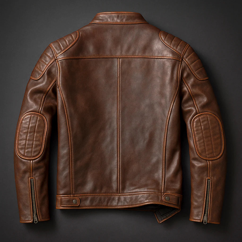 BARGER™ | Vintage-Lederjacke