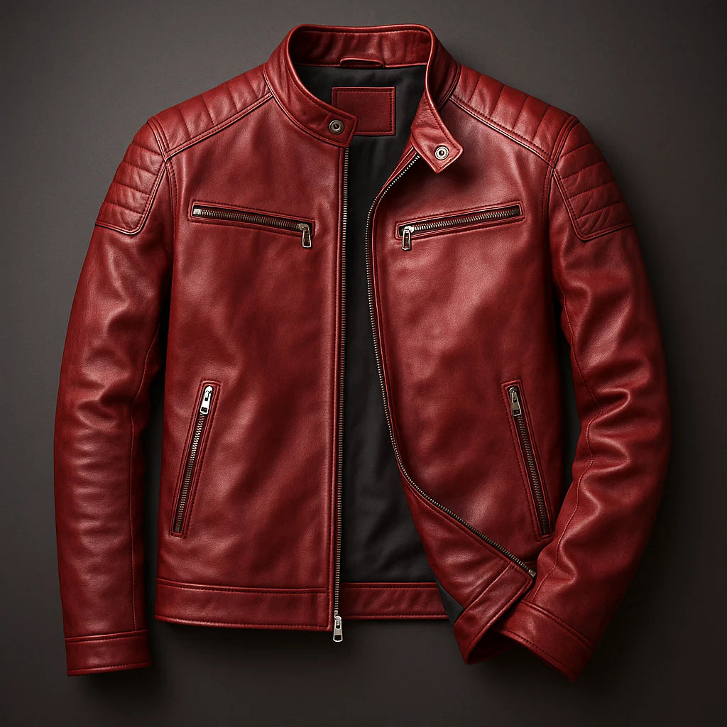 BARGER™ | Vintage-Lederjacke