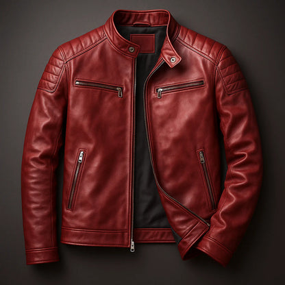 BARGER™ | Vintage-Lederjacke