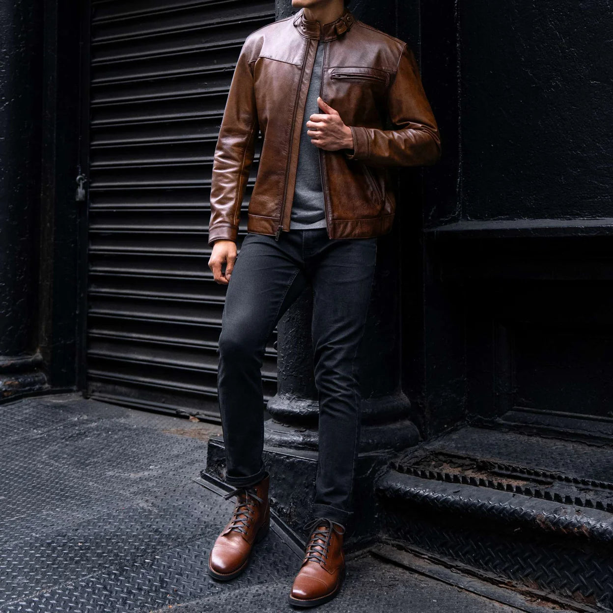 HUBERD™ | ROADSTER LEDERJACKE