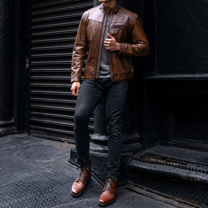 HUBERD™ | ROADSTER LEDERJACKE