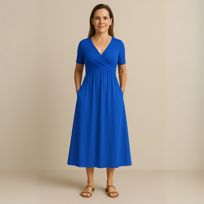 Therese™ – Luftiges a-linie maxikleid