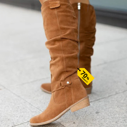 Carla - Luxus Leder Damenstiefel