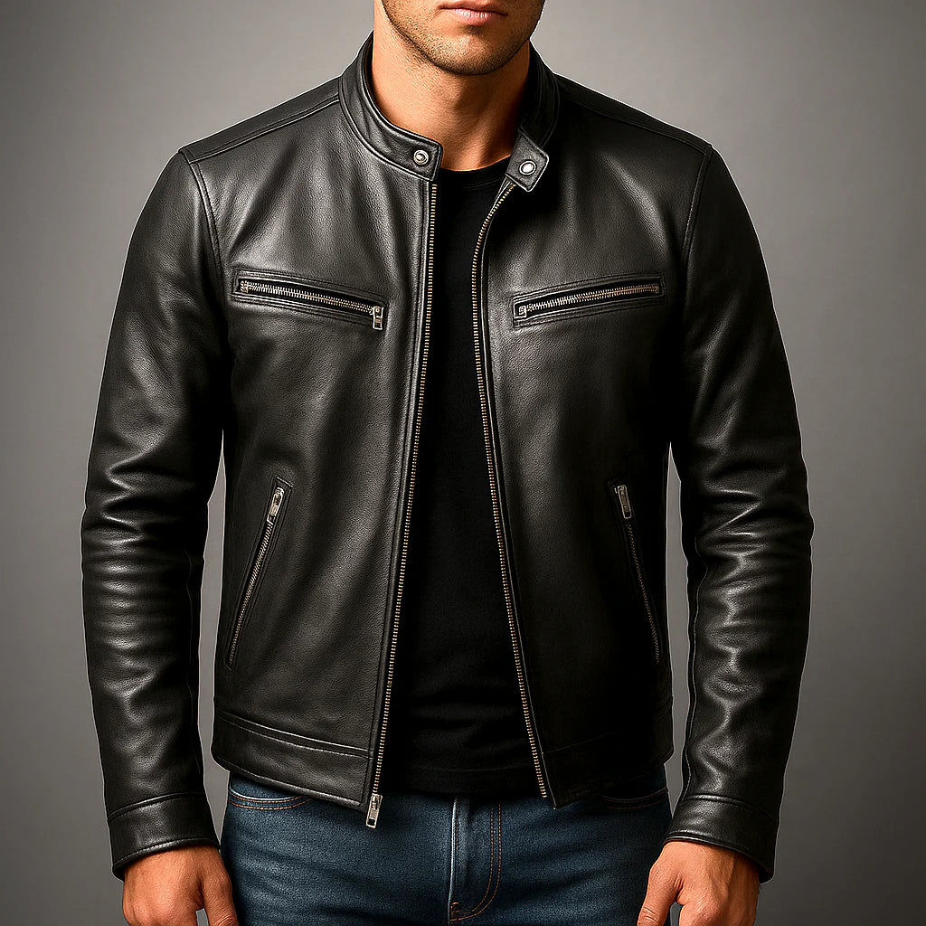 LYON™ | Vintage-Lederjacke