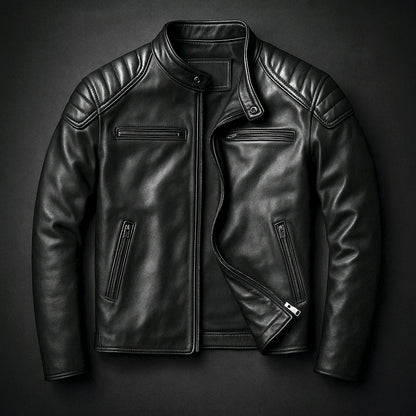 BARGER™ | Vintage-Lederjacke