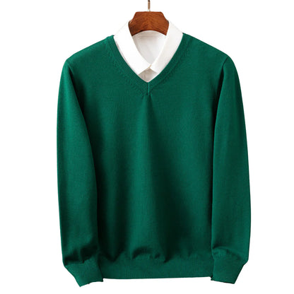 BEXFORD™ | KASCHMIR V AUSSCHNITT PULLOVER