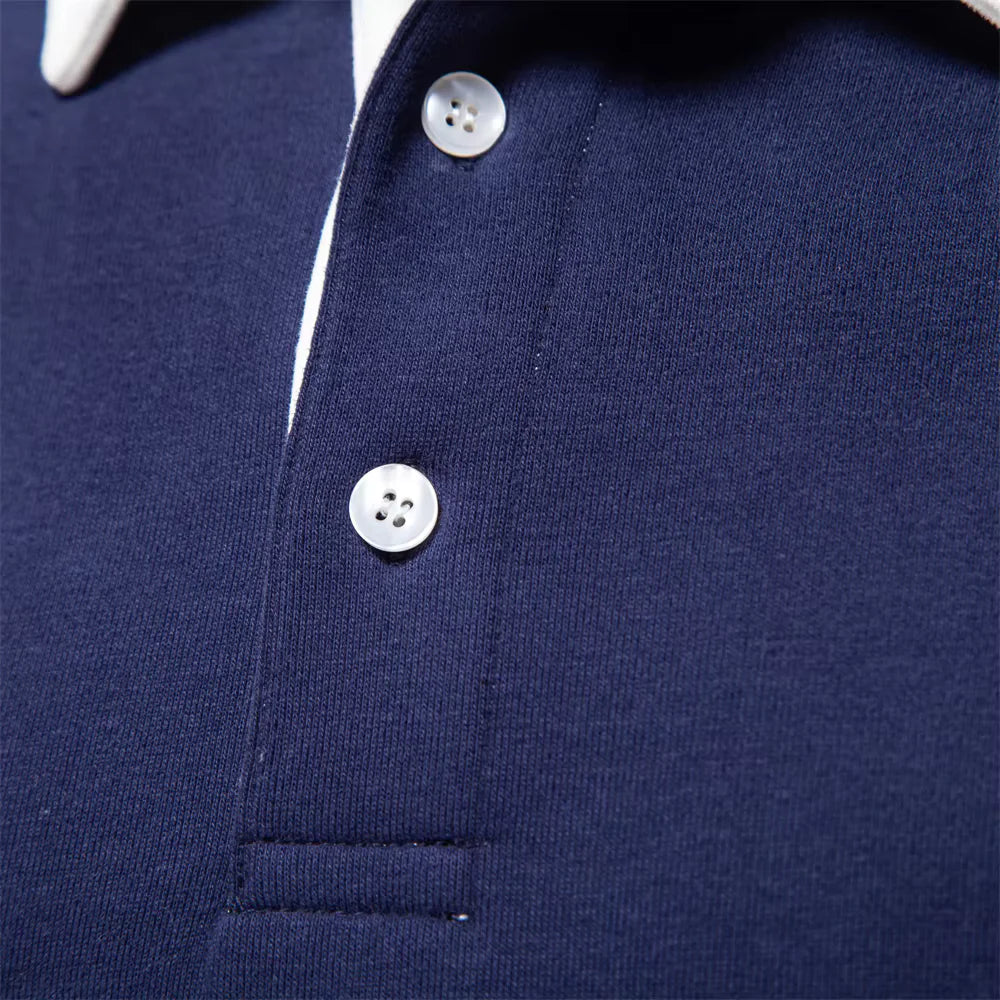 FALKENBERG™ | POLOKRAGEN BAUMWOLLPULLOVER