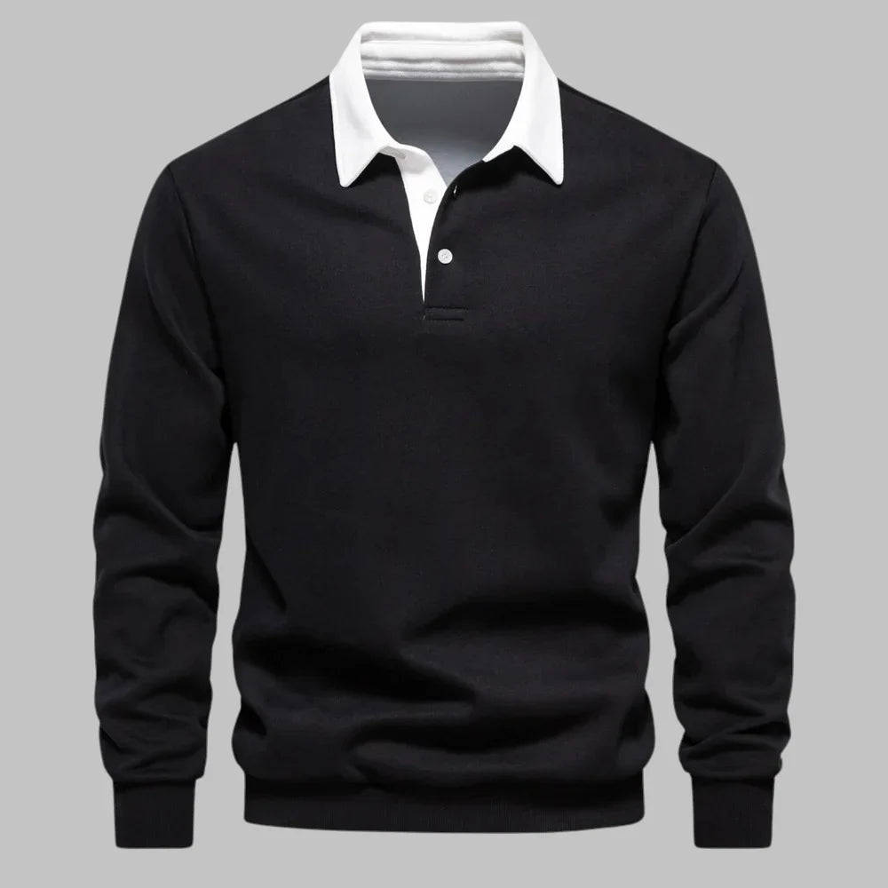 FALKENBERG™ | POLOKRAGEN BAUMWOLLPULLOVER