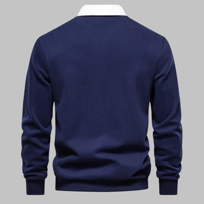 FALKENBERG™ | POLOKRAGEN BAUMWOLLPULLOVER