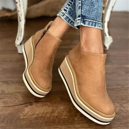 Kaily| Luxuriöse Lederstiefel für Frauen