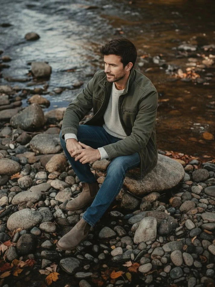 FELDGRAF™ | OLIVGRÜNE FIELDJACKE
