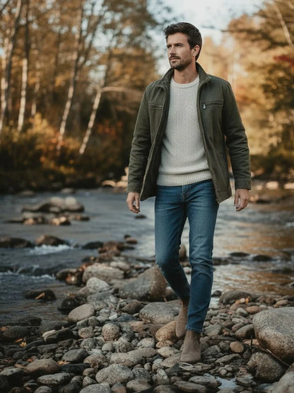 FELDGRAF™ | OLIVGRÜNE FIELDJACKE