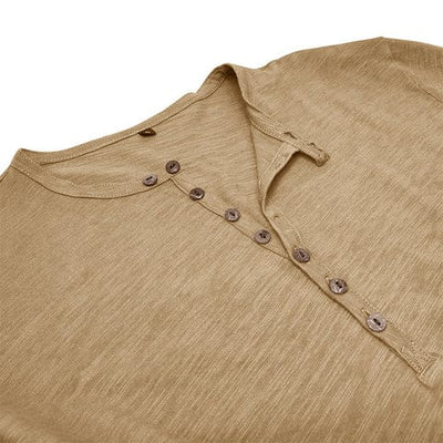 ALTON™ | SLUB JERSEY HENLEY SHIRT