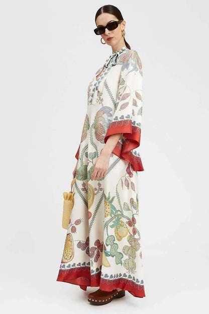 Bedrucktes Maxikleid „Magnifico“