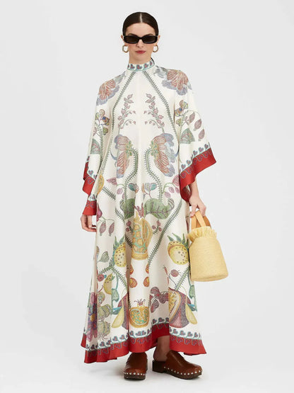 Bedrucktes Maxikleid „Magnifico“