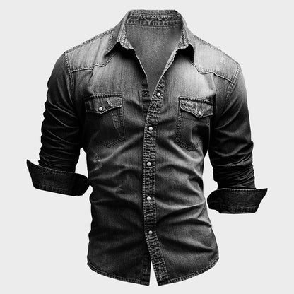 Denim-Hemd Davide Costa Miami