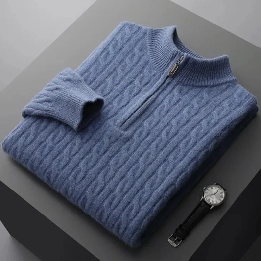 DANEB™ | Kaschmir Half Zip Pullover