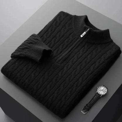 DANEB™ | Kaschmir Half Zip Pullover