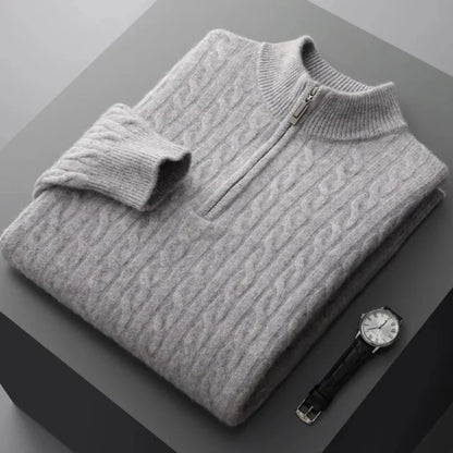 DANEB™ | Kaschmir Half Zip Pullover
