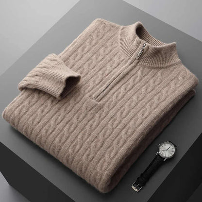 DANEB™ | Kaschmir Half Zip Pullover