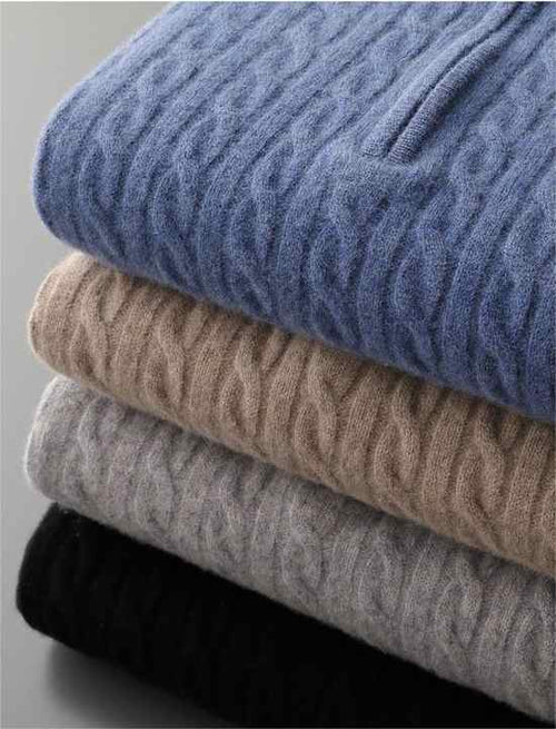 DANEB™ | Kaschmir Half Zip Pullover