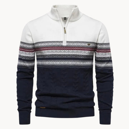 SOHO™ | PREMIUM STRICK ZIP PULLOVER