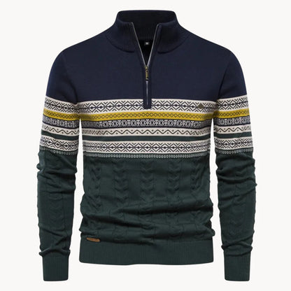SOHO™ | PREMIUM STRICK ZIP PULLOVER